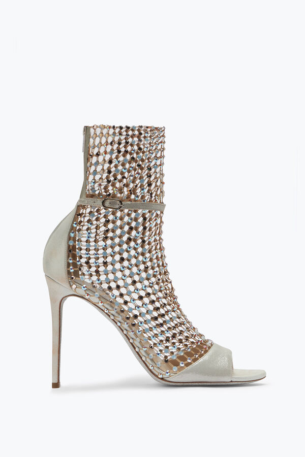 jeweled elfenben stiletto heel sandaler galaxia 105 rene caovilla