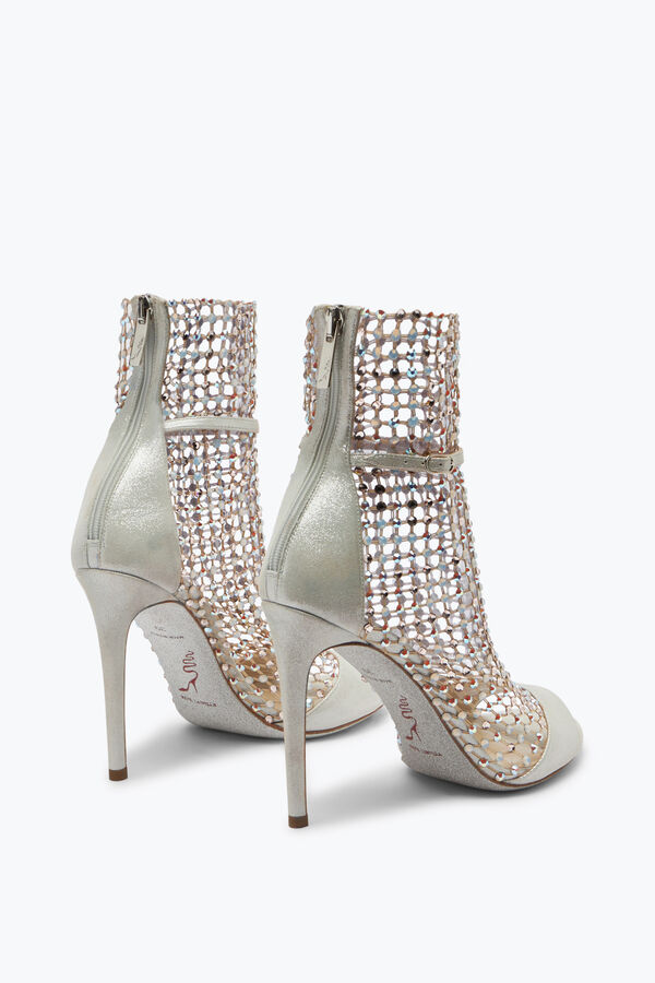 jeweled elfenben stiletto heel sandaler galaxia 105 rene caovilla
