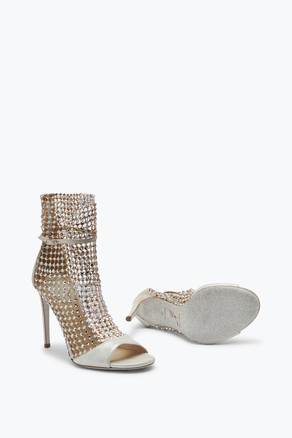 jeweled elfenben stiletto heel sandaler galaxia 105 rene caovilla