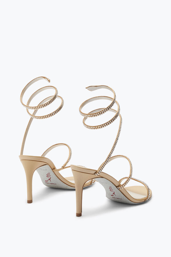 jeweled cleo naken sandal 80 rene caovilla