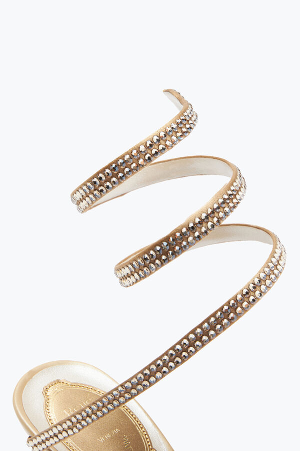 jeweled cleo naken sandal 80 rene caovilla