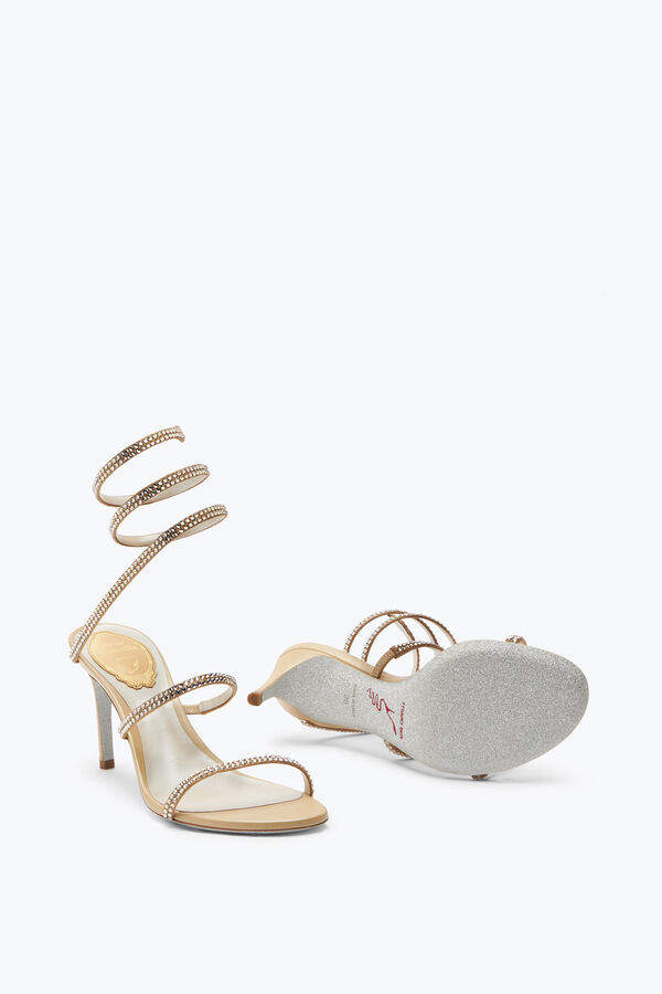 jeweled cleo naken sandal 80 rene caovilla