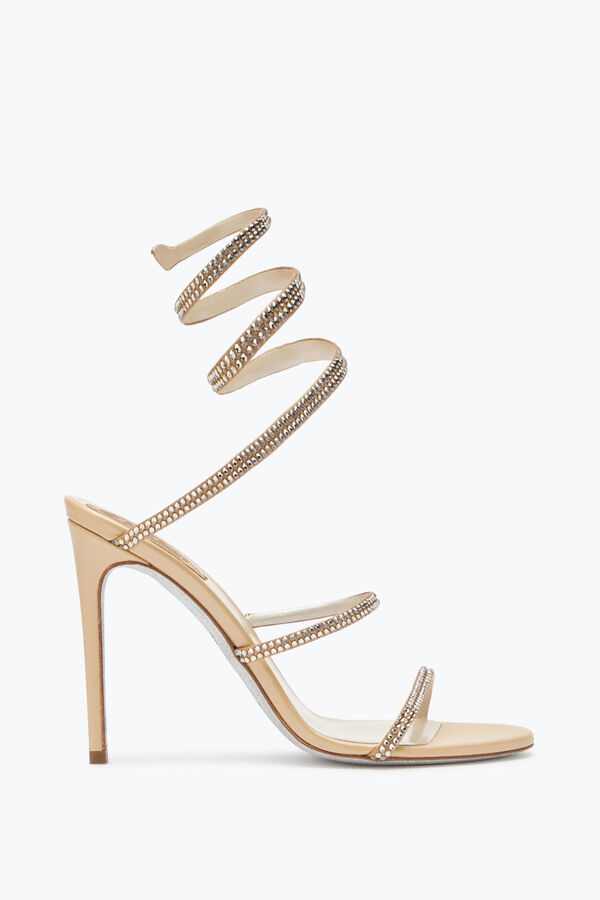 jeweled cleo naken sandal 105 rene caovilla