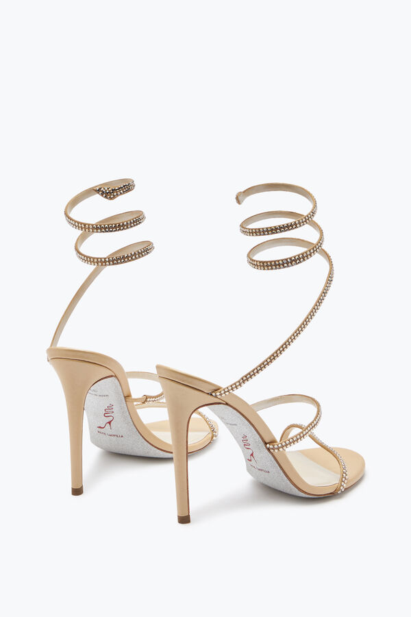 jeweled cleo naken sandal 105 rene caovilla
