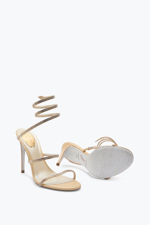 jeweled cleo naken sandal 105 rene caovilla