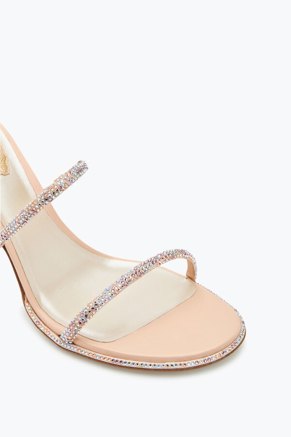 jeweled cleo rosa sandal 80 rene caovilla