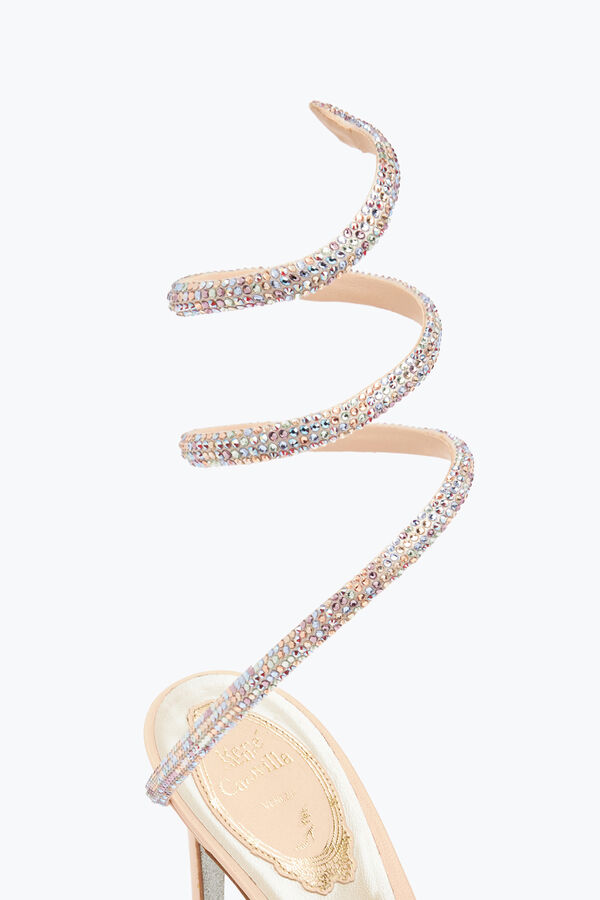 jeweled cleo rosa sandal 80 rene caovilla