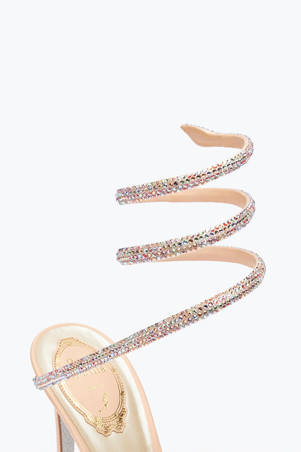 jeweled elegant rosa sandaler cleo rene caovilla