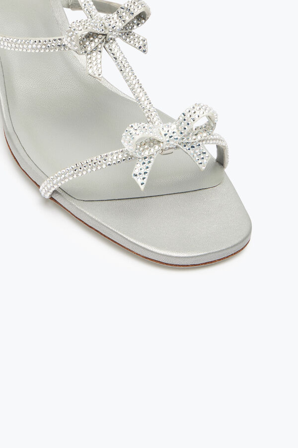 jeweled caterina silver sandal 35 rene caovilla