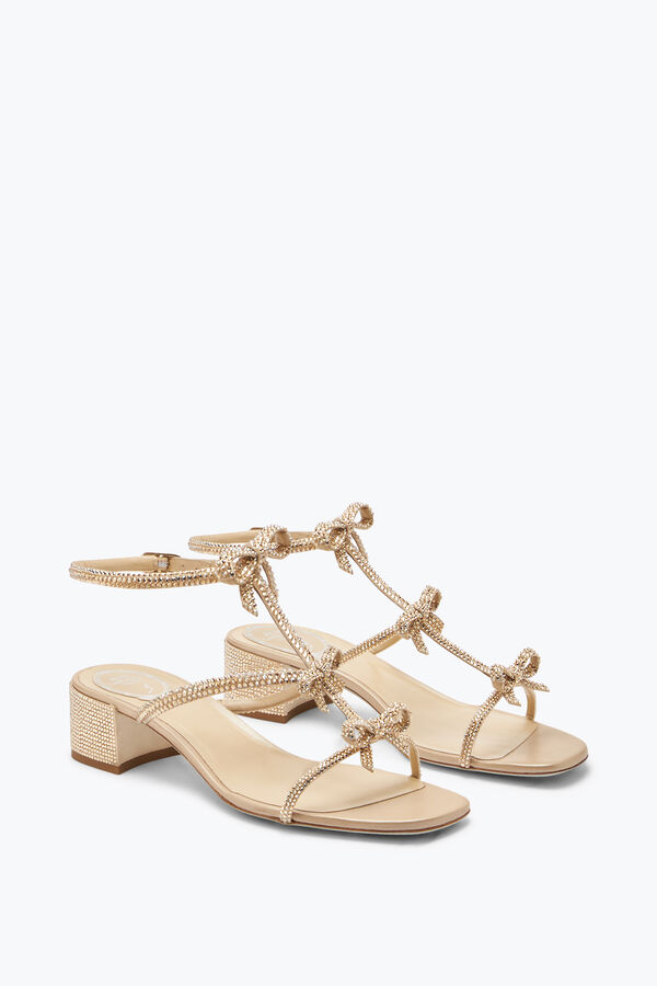 jeweled caterina crystal beige sandal 35 rene caovilla