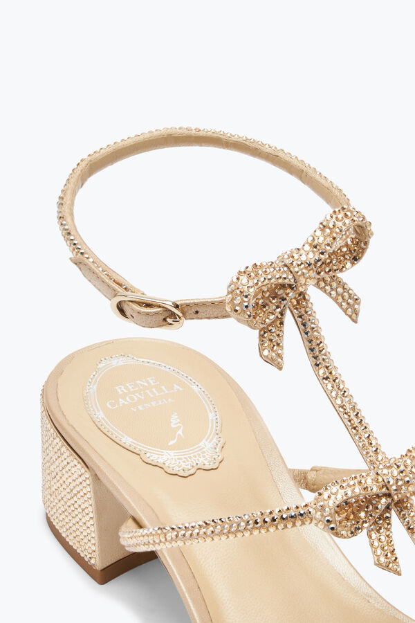 jeweled caterina crystal beige sandal 35 rene caovilla