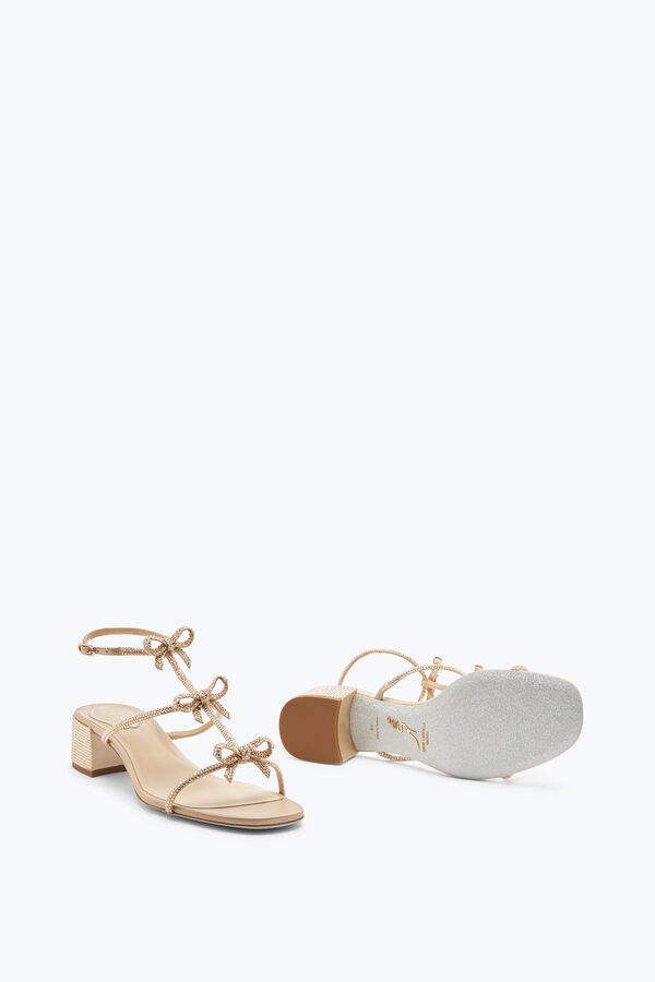 jeweled caterina crystal beige sandal 35 rene caovilla