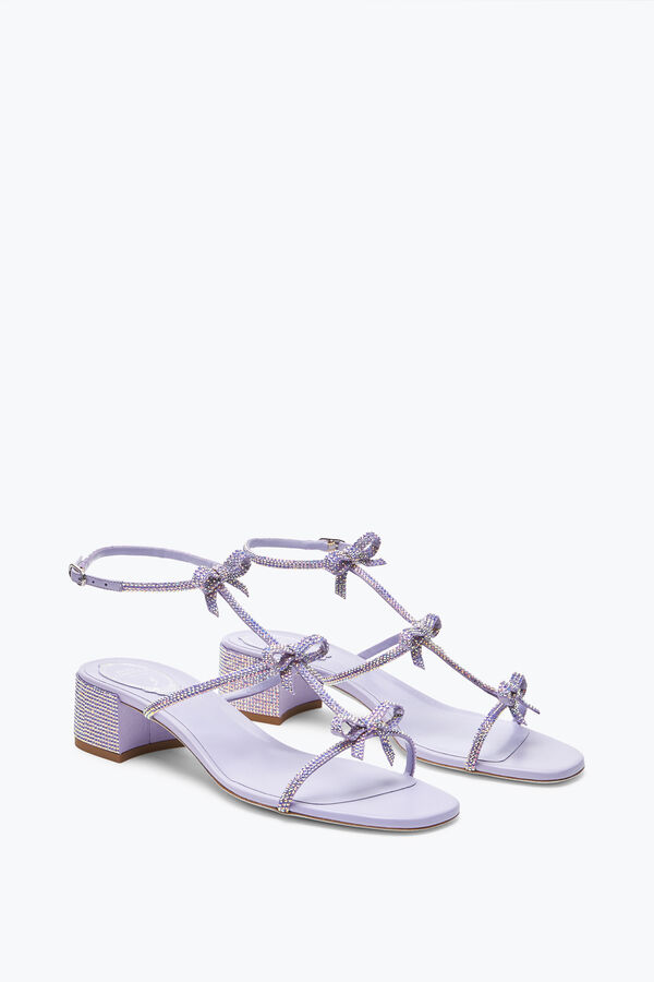 jeweled caterina lila sandal med kristaller 35 rene caovilla