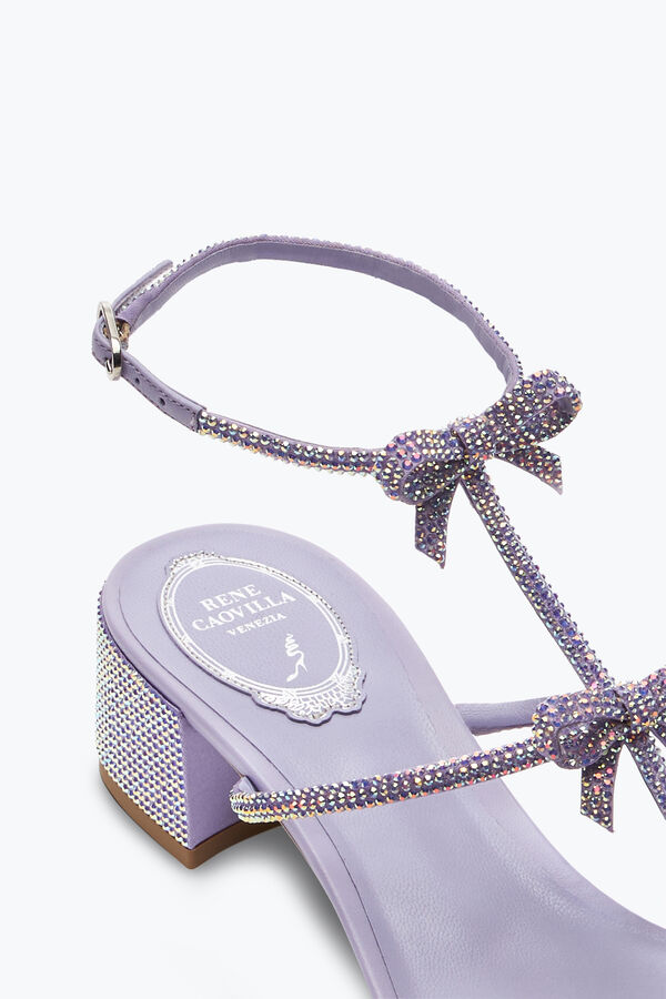 jeweled caterina lila sandal med kristaller 35 rene caovilla