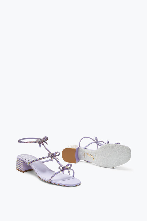 jeweled caterina lila sandal med kristaller 35 rene caovilla