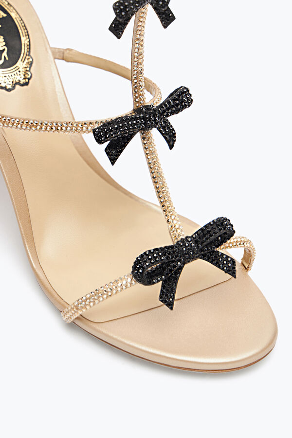 jeweled caterina honung och svart sandal 80 rene caovilla
