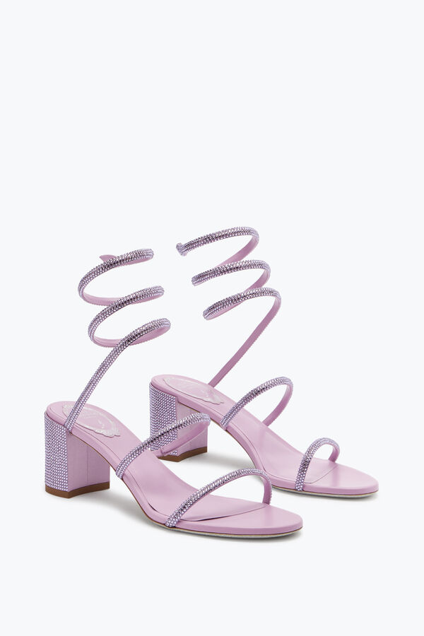 jeweled cleo blåregn sandal 60 rene caovilla