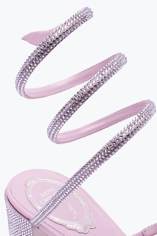 jeweled cleo blåregn sandal 60 rene caovilla