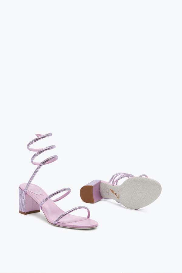 jeweled cleo blåregn sandal 60 rene caovilla