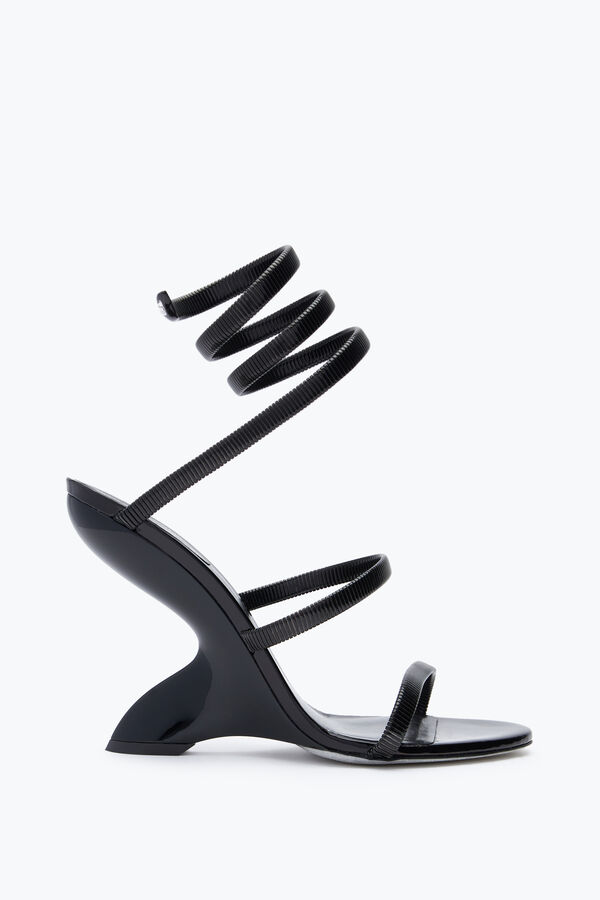 jeweled symphony svart sandal 105 rene caovilla