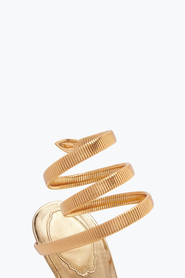 jeweled symphony speglade guld sandal 105 rene caovilla
