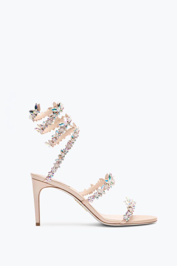 jeweled eden naken sandal 80 rene caovilla