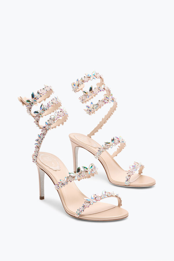 jeweled eden naken sandal 80 rene caovilla