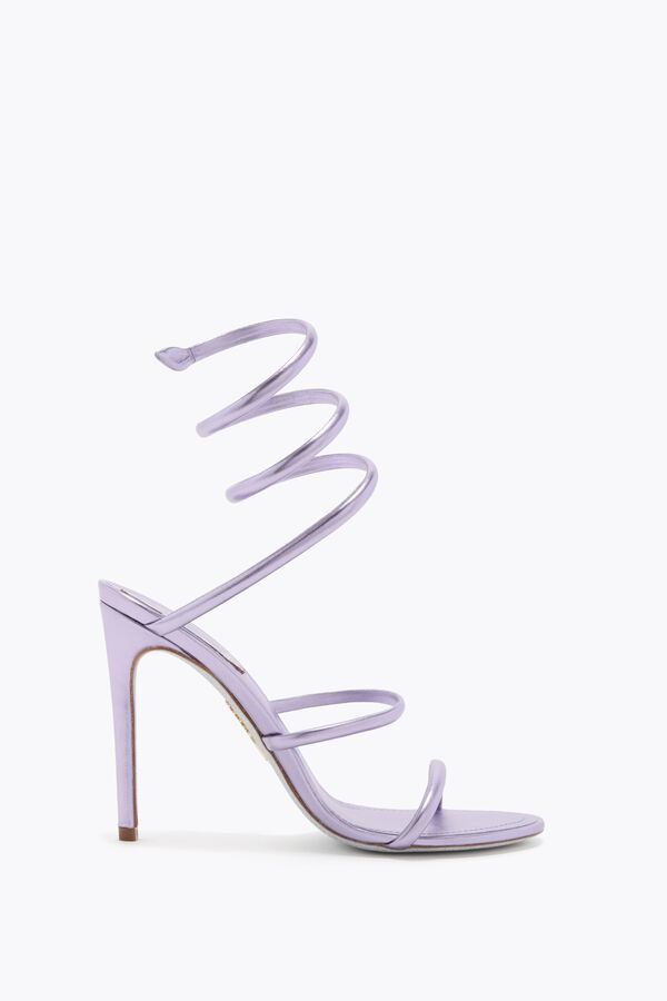 jeweled cleo metallic lila sandal 105 rene caovilla