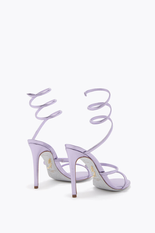 jeweled cleo metallic lila sandal 105 rene caovilla