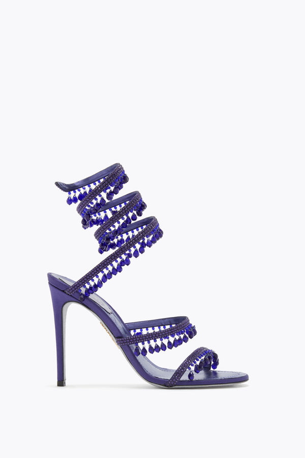 jeweled ljuskrona lila sandal 105 rene caovilla