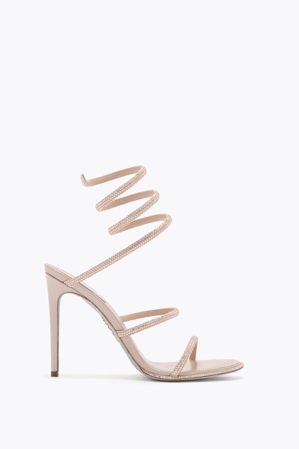 jeweled cleo naken sandal 105 rene caovilla