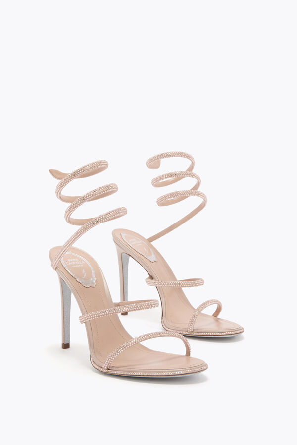 jeweled cleo naken sandal 105 rene caovilla