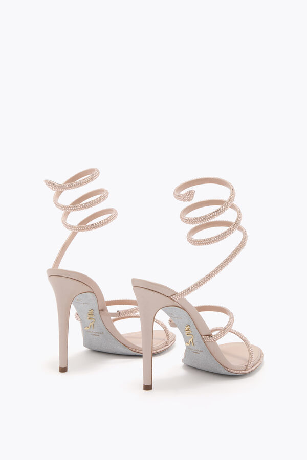 jeweled cleo naken sandal 105 rene caovilla