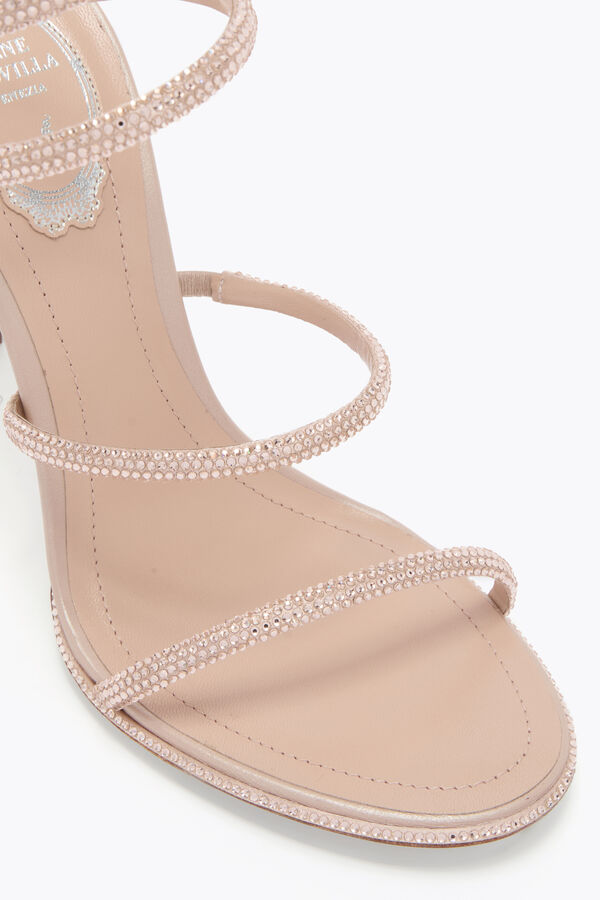 jeweled cleo naken sandal 105 rene caovilla