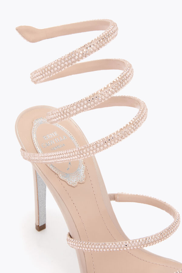 jeweled cleo naken sandal 105 rene caovilla