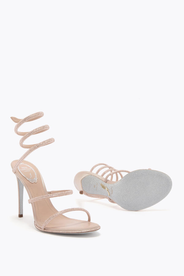 jeweled cleo naken sandal 105 rene caovilla