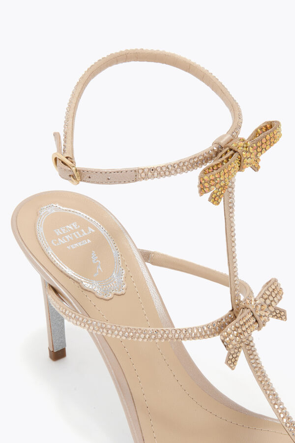 jeweled caterina guld sandal 80 rene caovilla