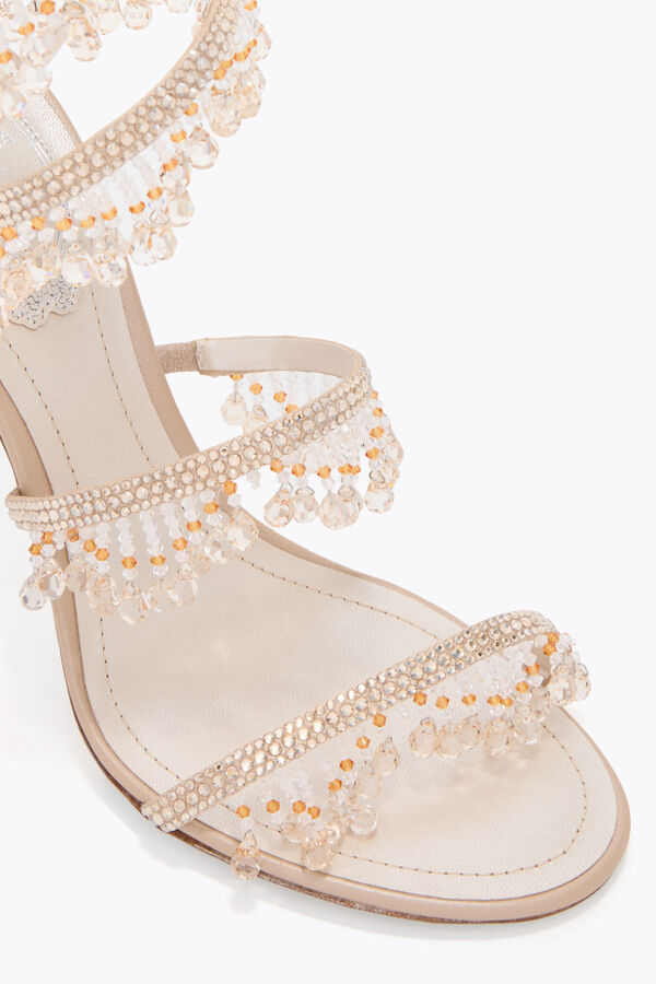 jeweled jahanara guld sandal 100 rene caovilla