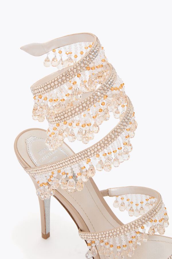 jeweled jahanara guld sandal 100 rene caovilla
