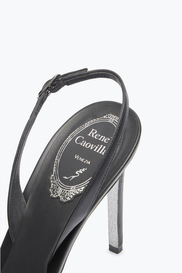 jeweled högklackade slingbacks veneziana rene caovilla