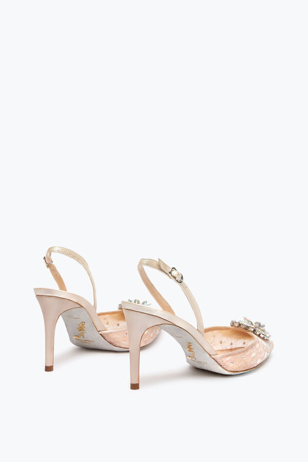jeweled barbara naken slingback 80 rene caovilla