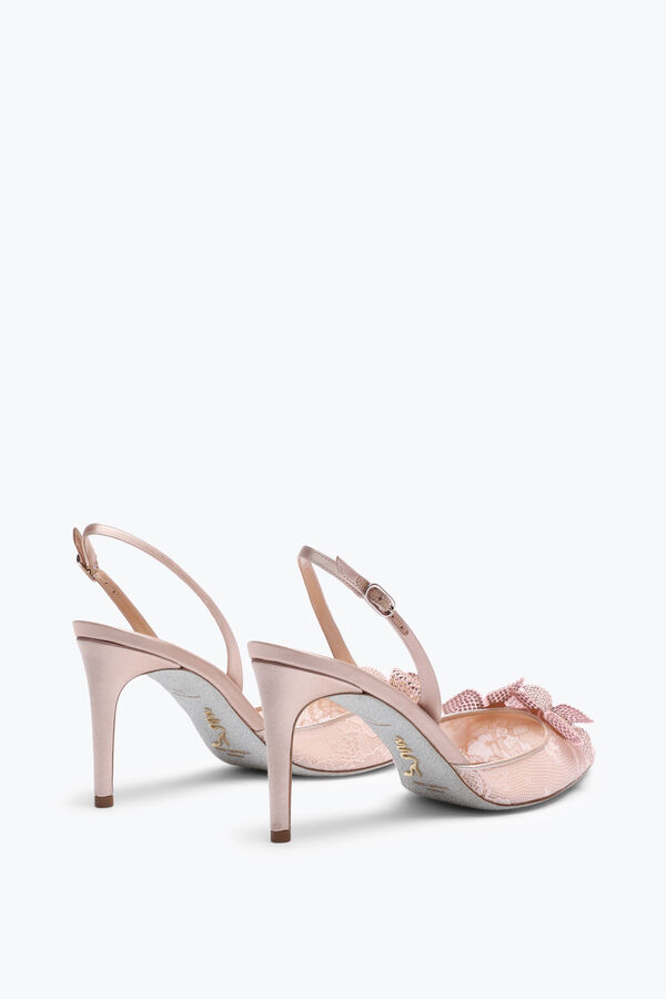 jeweled floriane puderrosa slingback 80 rene caovilla