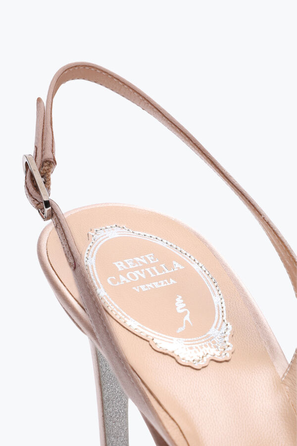 jeweled floriane puderrosa slingback 80 rene caovilla