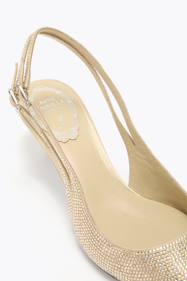jeweled olivia guld slingback 50 rene caovilla