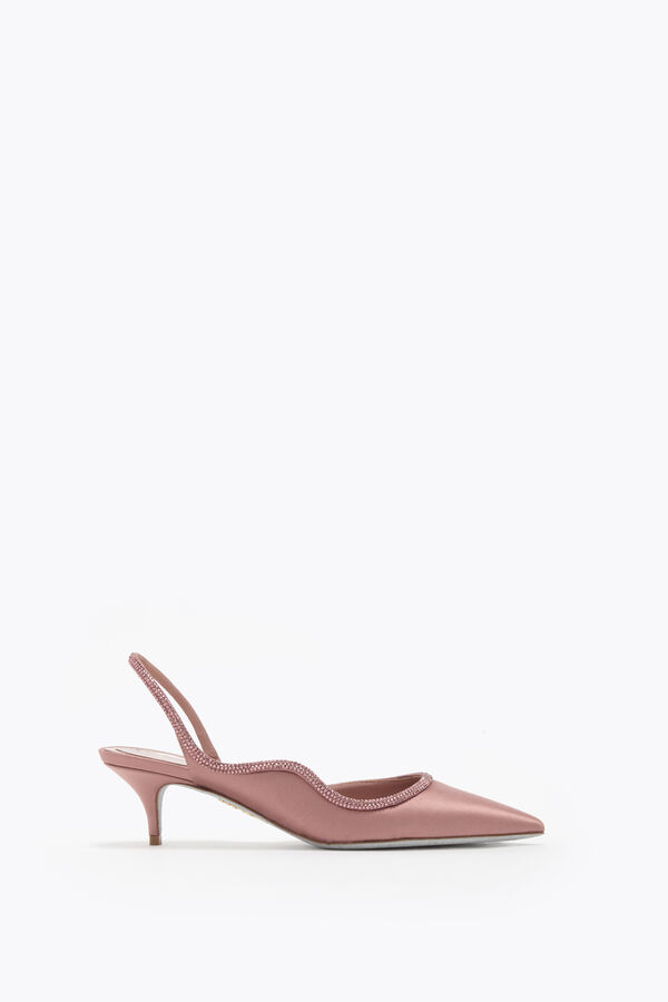 jeweled onda blush pink slingback 50 rene caovilla